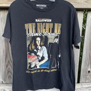 Halloween The Night He Came Home tee